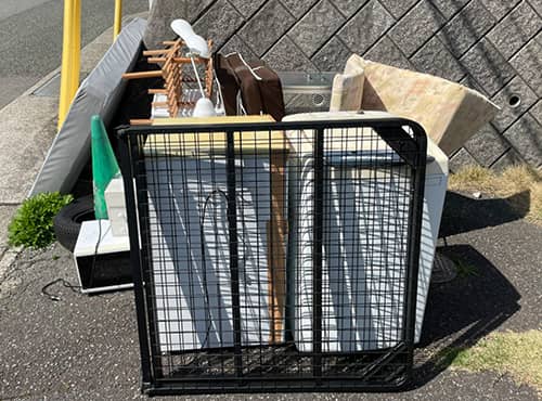 東京都足立区不用品回収前